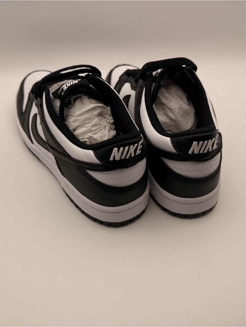 Nike Dunk Low Panda Black White CW1590-100 GS Youth Size 6Y Sneakers or 7.5 W - Picture 8 of 8